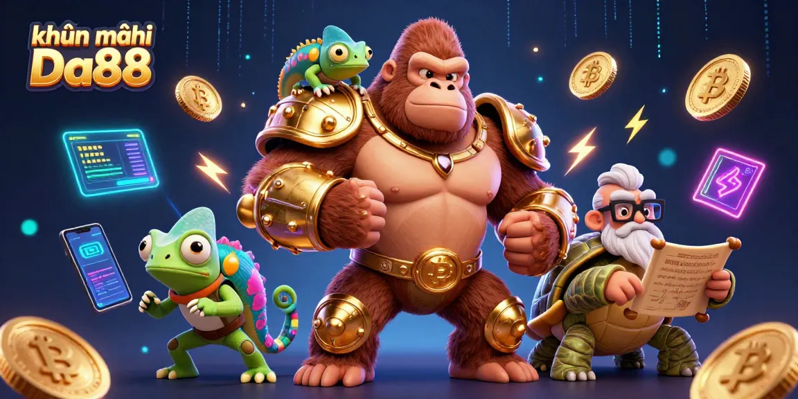 Experience khuyến mãi Da88 with exciting bonuses as the gorilla king and friends navigate the casino world.