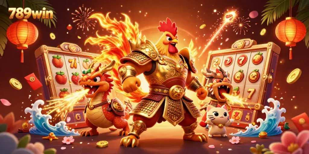Engage with thrilling slots and jackpots featuring 789win's colorful 3D characters.