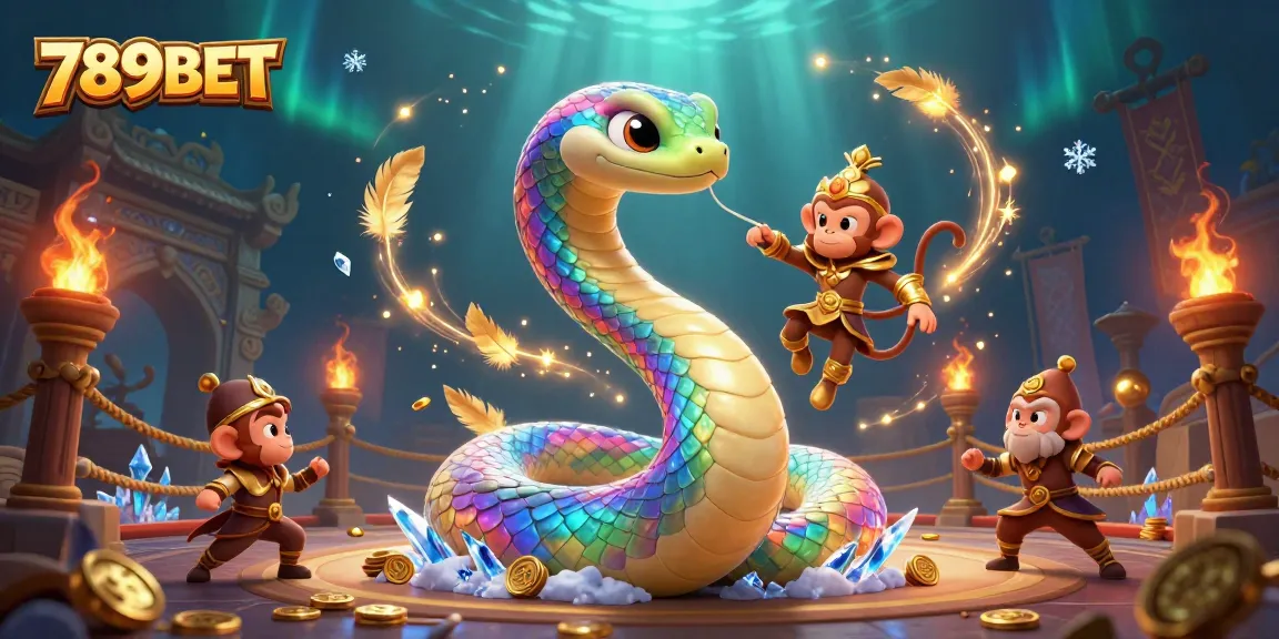 Experience thrilling fun at 789BET with enchanting casino illustrations featuring dynamic characters and vivid elements.