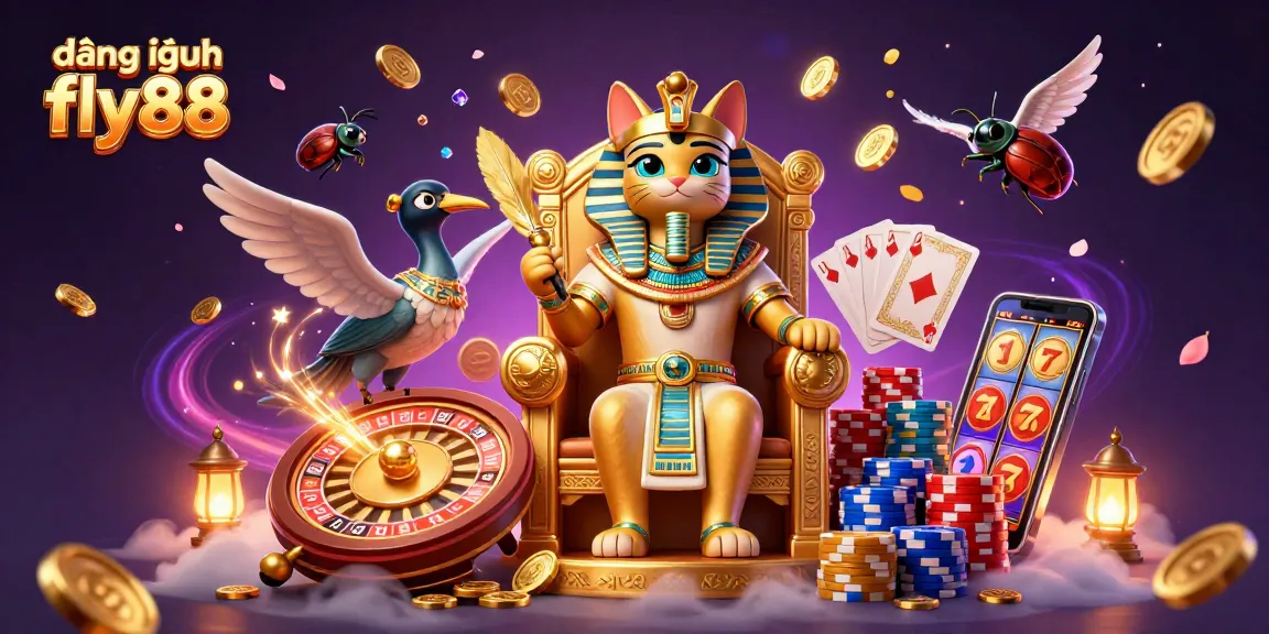 Participate in the excitement and đăng nhập fly88 as vibrant characters and golden riches fill the scene.