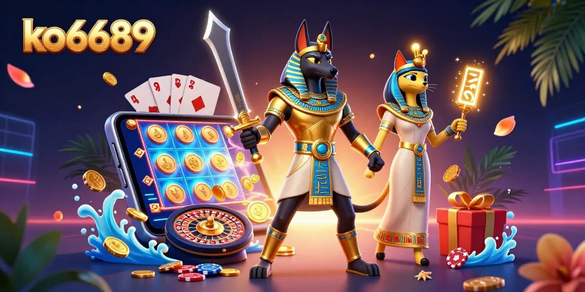 Engage with interactive slot reels at ko6689, featuring ancient Egyptian themes and dynamic game elements.