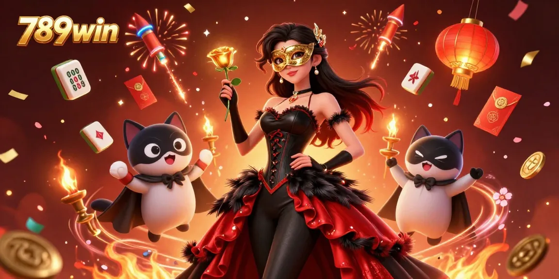 Experience the excitement of 789win with stunning visuals of a glamorous casino scene full of energy.
