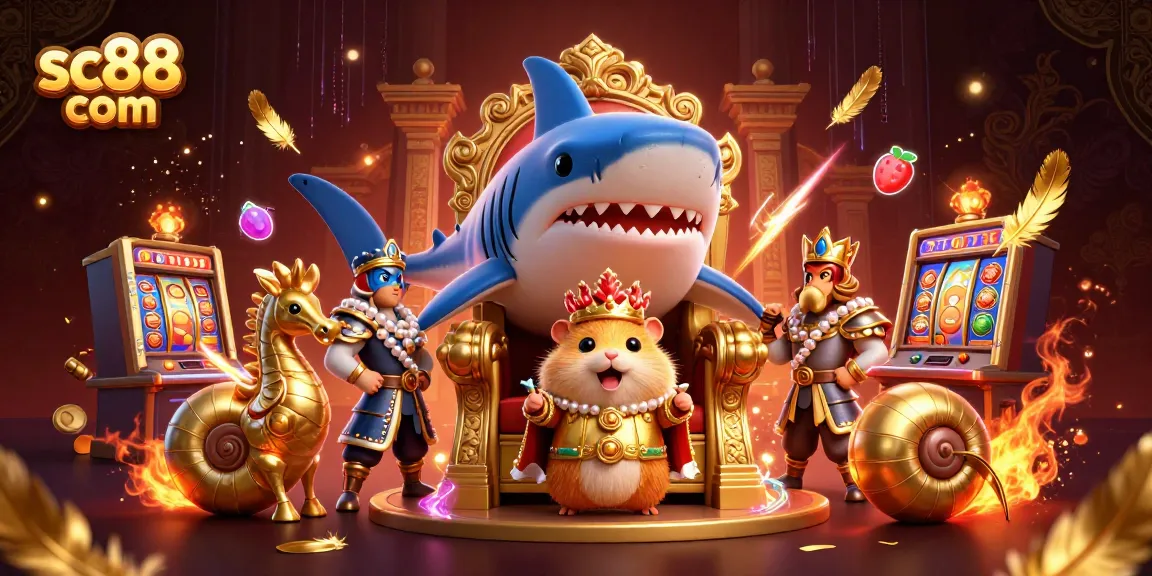Experience thrilling gameplay at sc88 com with golden hamster king and exciting slot machines.