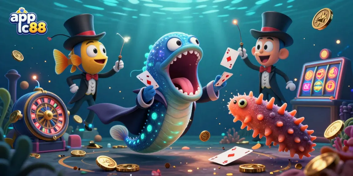 Experience thrilling card tricks with the app lc88 magic in a vibrant gambling scene!