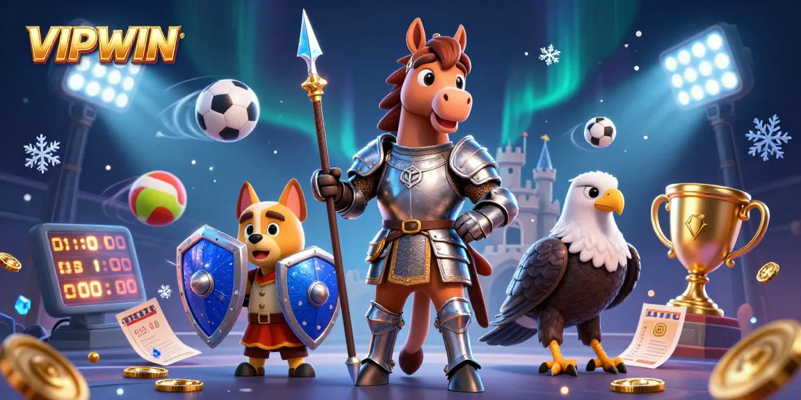 Experience thrilling gaming at VIPWIN with dynamic elements and vibrant characters in action.