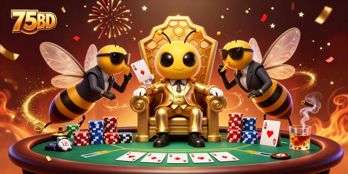 Engage with thrilling poker action and vibrant animations at 75BD casino.