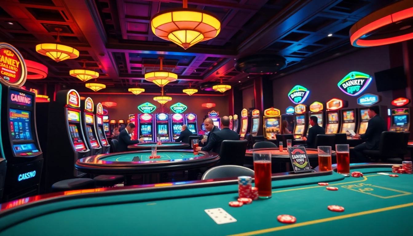 Vibrant casino en ligne france scene showing engaged players and lively atmosphere.