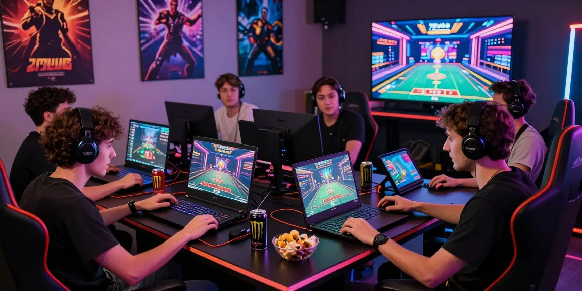 Group of friends gaming with 79club in a vibrant, lively atmosphere.