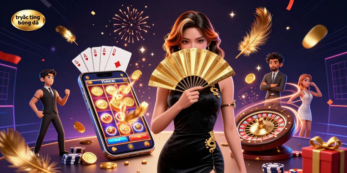 Experience trực tiếp bóng đá with mesmerizing visuals and dynamic gaming elements in a stunning 3D illustration