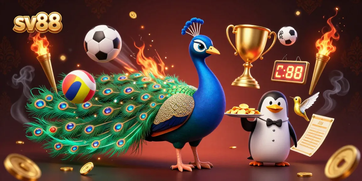Experience winning moments at sv88 with vibrant gambling characters and dynamic sports elements