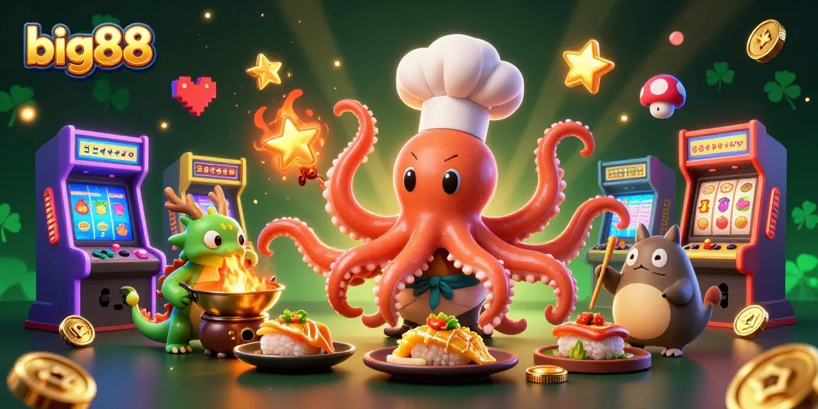 big88 brings excitement to your gaming experience with dynamic visuals of a lively casino scene.