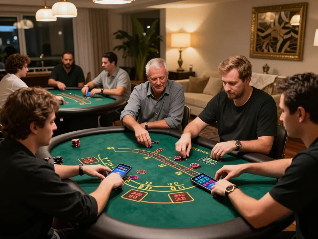 Players engaging in various games on 27G online casino platforms, showcasing a lively gambling environment.