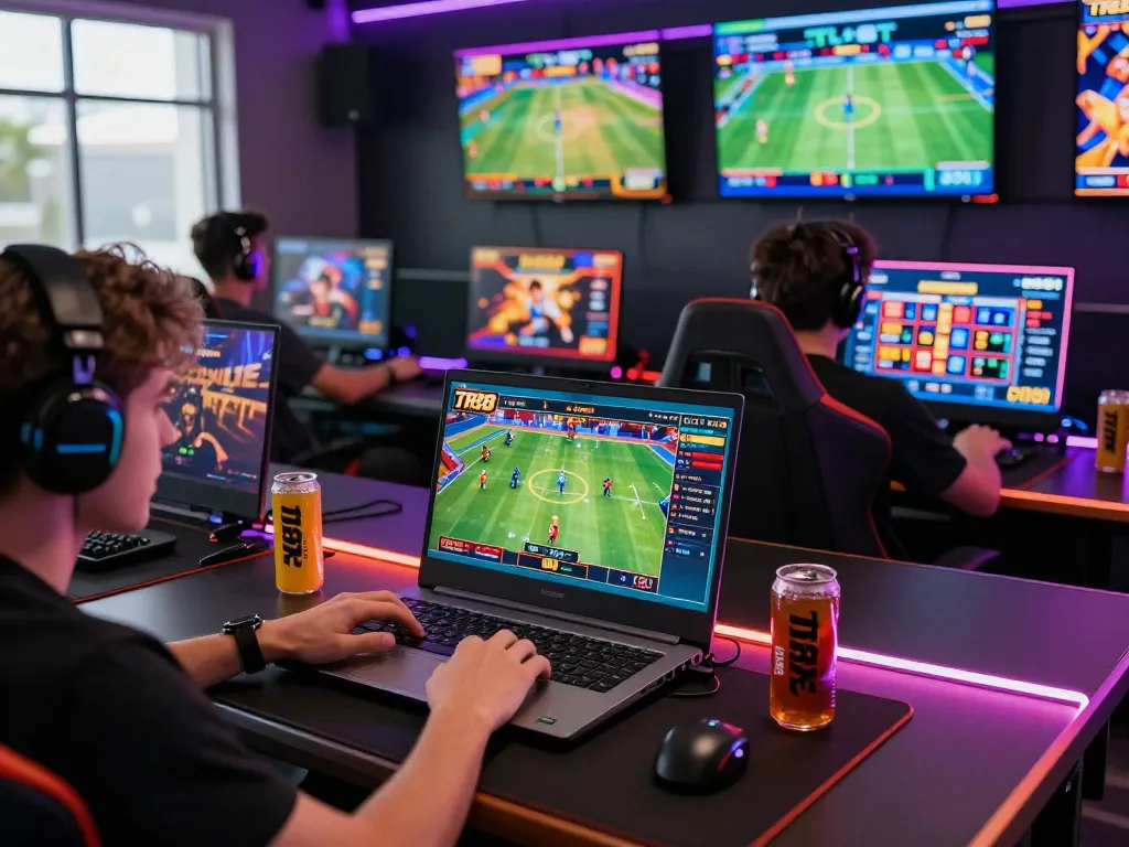 Players experiencing the excitement of TR88 online betting and gaming in a vibrant digital environment.