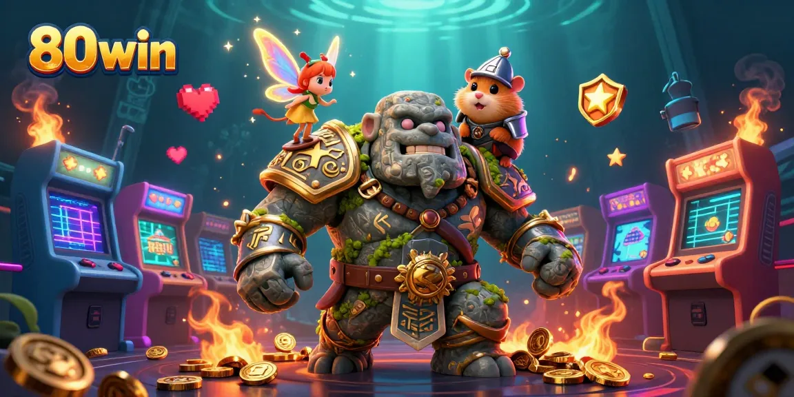 Experience thrilling moments playing 80win casino games with exciting characters and vibrant visuals.