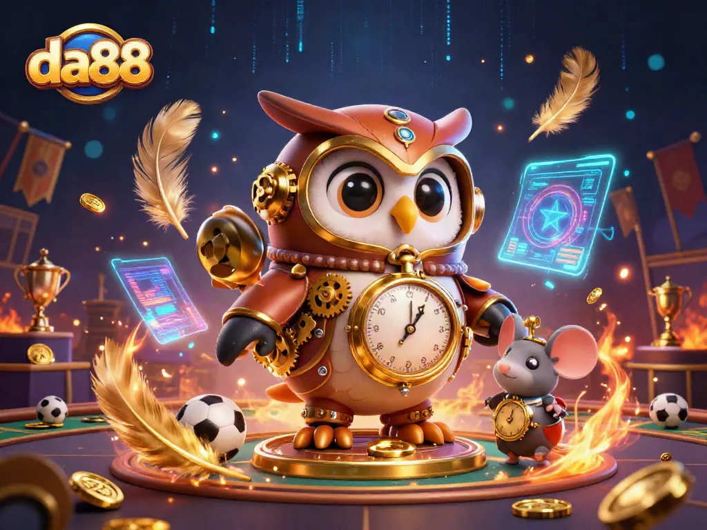 Engage in thrilling sports betting action with da88's vibrant 3D casino adventure.